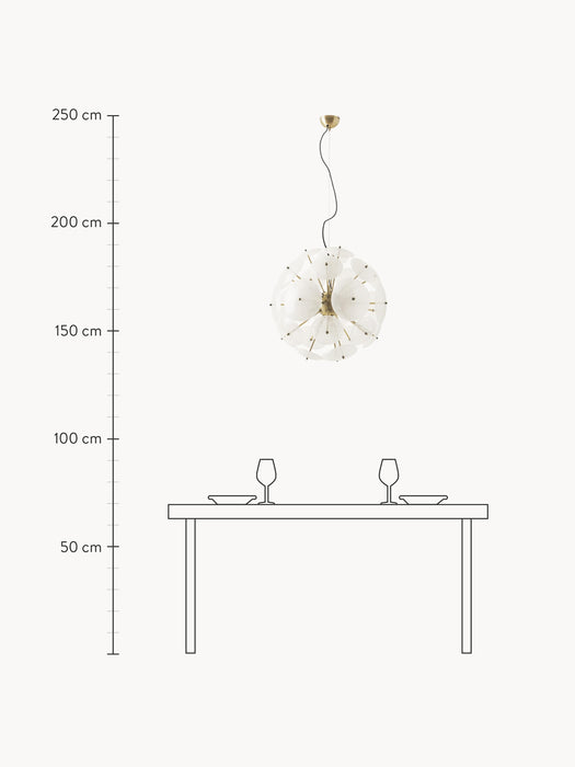Glass Pendant Light Mireille
