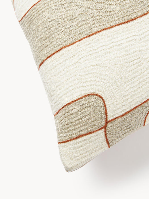 Cushion Cover Kobe with Abstract Pattern