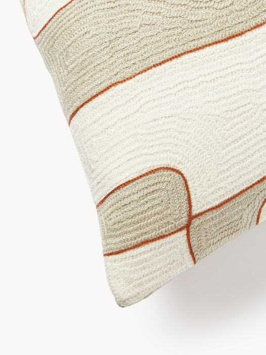 Kobe Cushion Cover with Abstract Pattern
