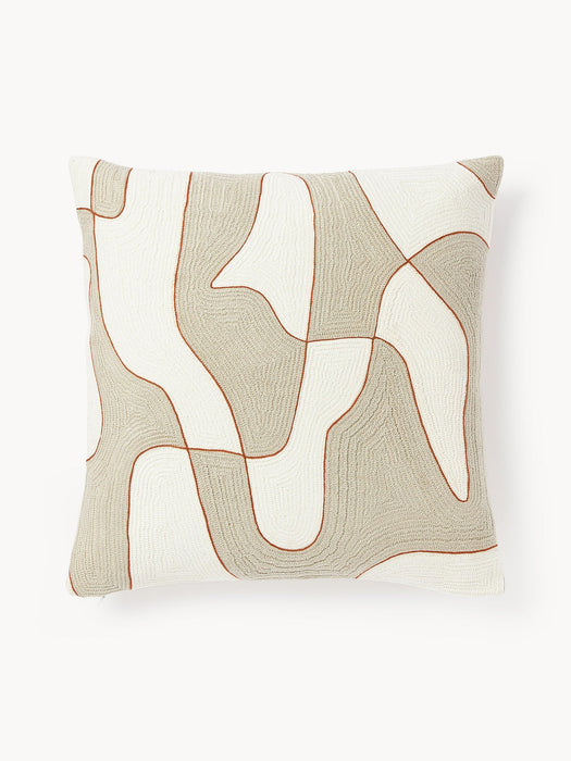 Kobe Cushion Cover with Abstract Pattern