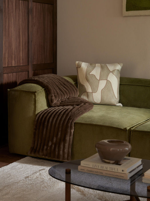 Kobe Cushion Cover with Abstract Pattern