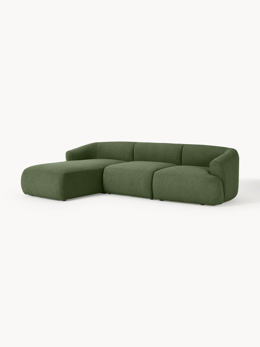 Sofia Modular Bouclé Corner Sofa (3-seater)