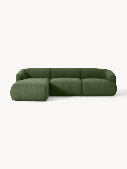 Sofia Modular Bouclé Corner Sofa (3-seater)