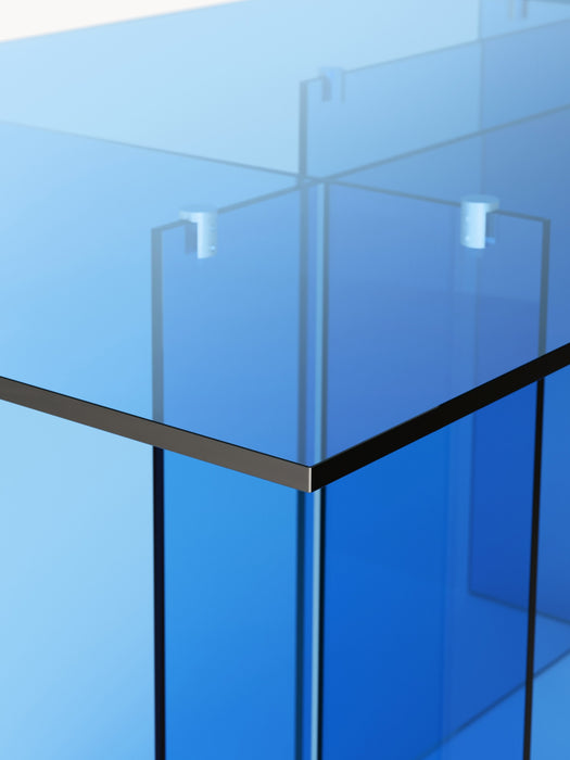 Glass Dining Table Anouk 180x90 cm