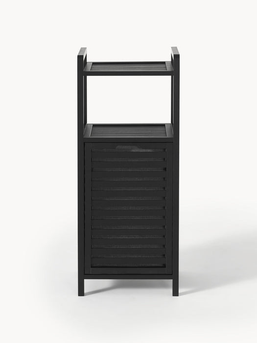 Kit Bathroom Shelf with Laundry Basket