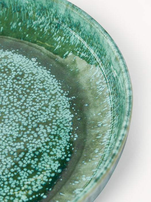 Handmade Tableware Set Pam with Reactive Glaze 4 People Set of 12