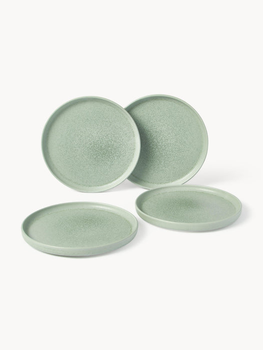 Handmade Tableware Set Pam with Reactive Glaze 4 People Set of 12