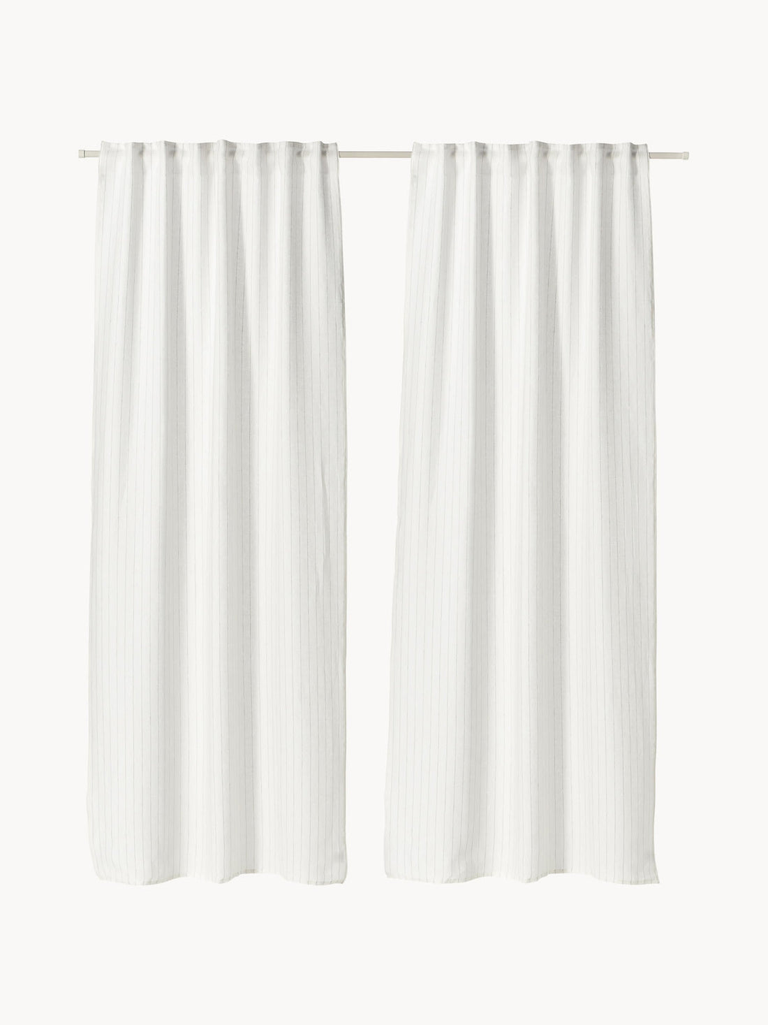 Birch Sheer Multi-Band Curtains, Set of 2, W 130 cm