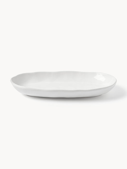 Large Serving Plates Cassia Set of 2