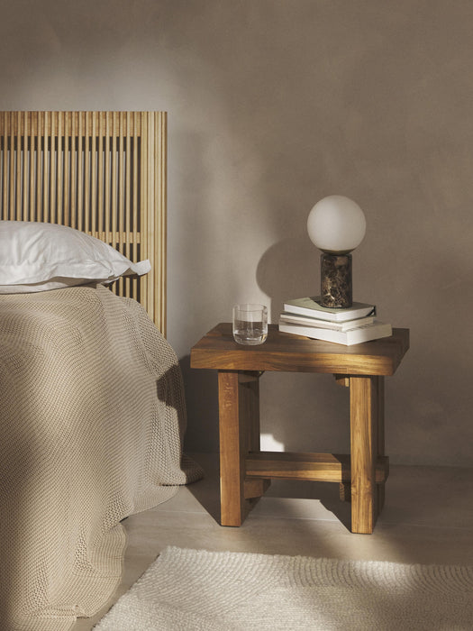 Teak Wood Stool Hugo