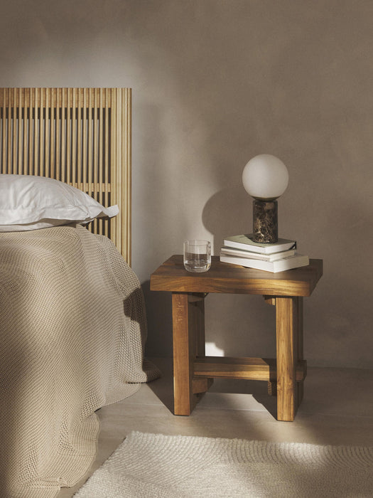 Hugo Teak Wood Stool