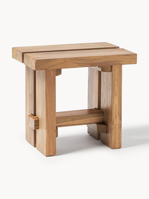 Hugo Teak Wood Stool