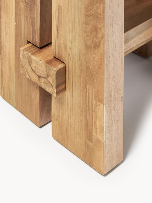 Teak Wood Stool Hugo