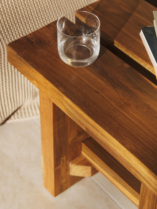 Teak Wood Stool Hugo