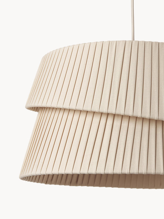 Pendant Light Nyla with An Asymmetrical Lampshade