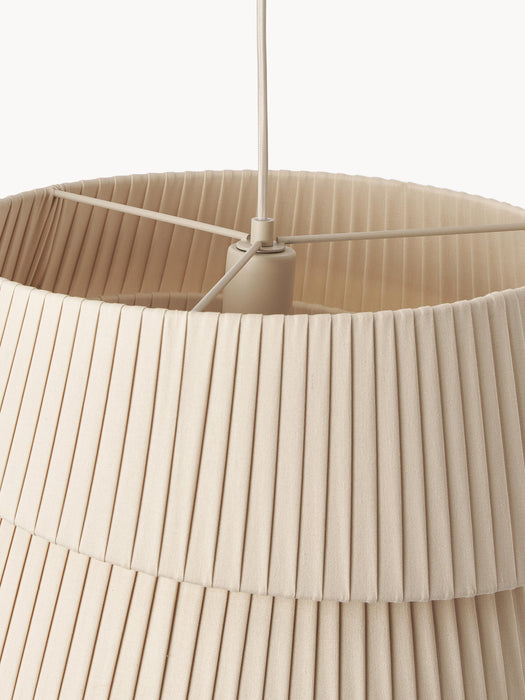 Pendant Light Nyla with An Asymmetrical Lampshade