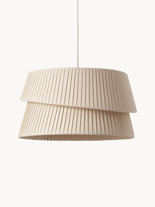 Nyla Pendant Light with An Asymmetrical Lampshade