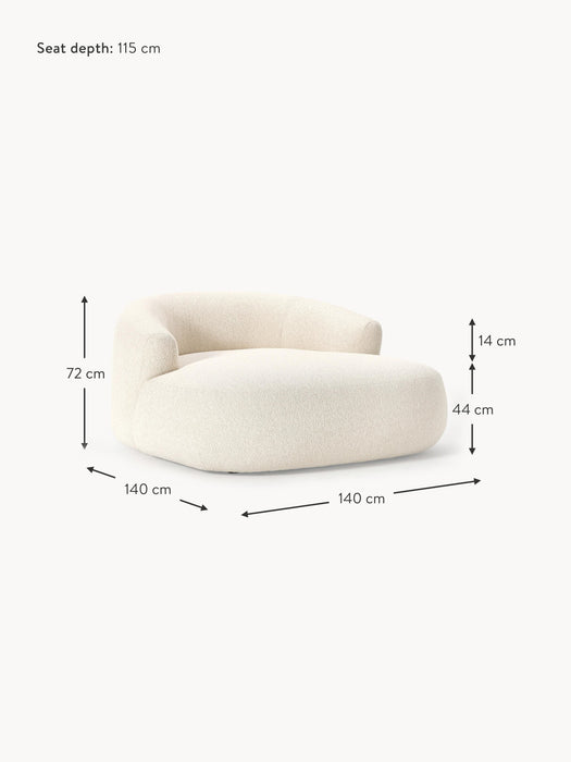 XL Boucl Lounge Chair Sofia
