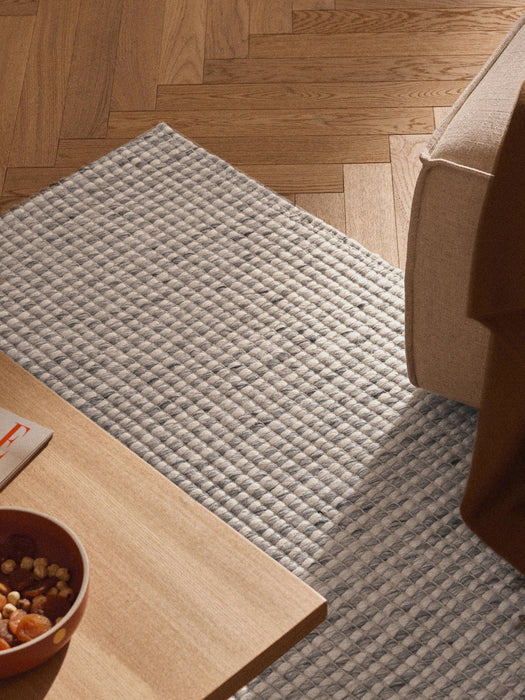 Rumi Hand-Woven Low-Pile Wool Rug