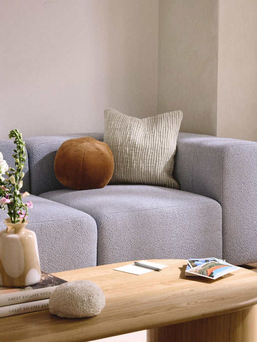 Jaira Embroidered Wool Cushion Cover