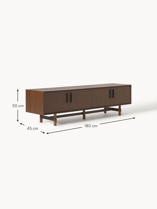 Oak Wood Lowboard Diana