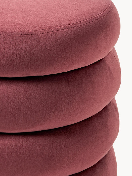 Velvet Upholstered Bench Alto with Storage Space