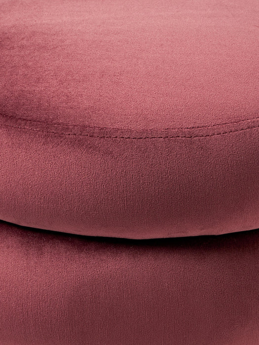 Velvet Upholstered Bench Alto with Storage Space