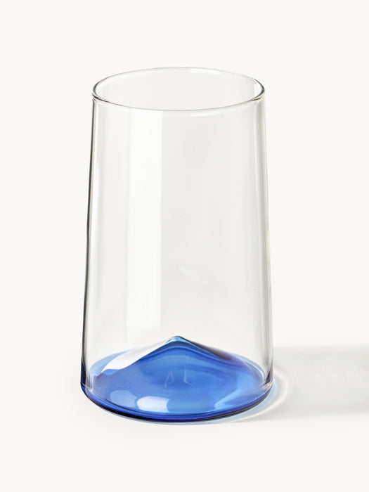 Mouth-Blown Borosilicate Highball Glasses Hadley Set of 4