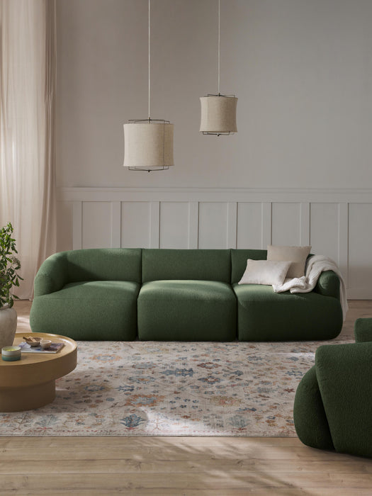 Modular Boucl Sofa Sofia 3-seater