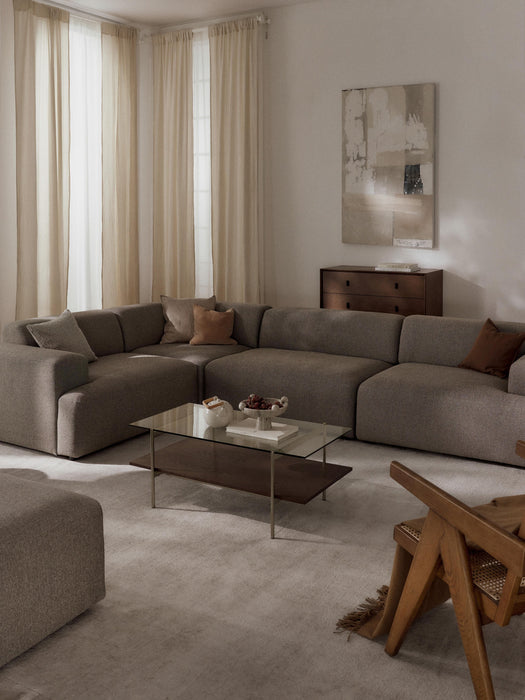 Corner Sofa Melva 4-seater