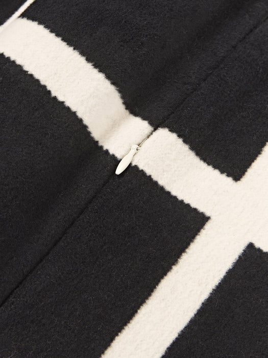 Edison Checked Cushion Cover