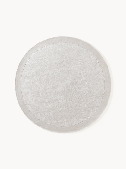 Round Low-Pile Rug Kari