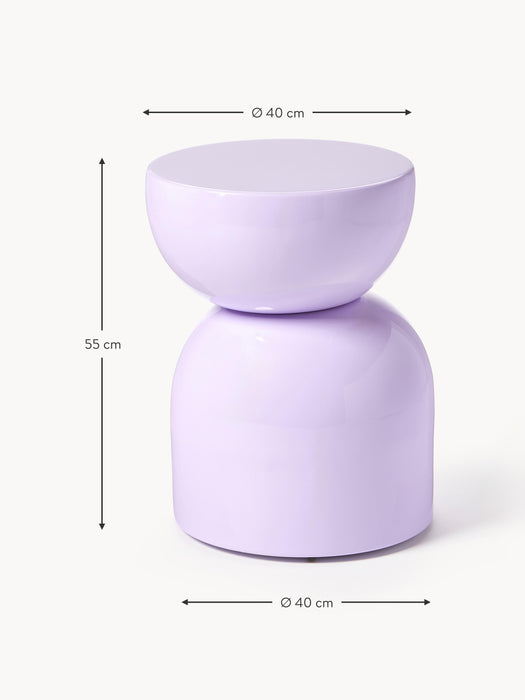 Round In- & Outdoor Side Table Gigi