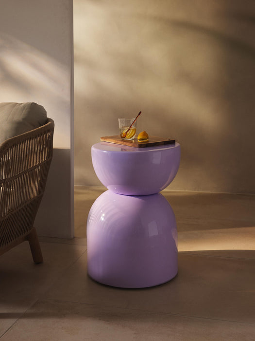 Round In- & Outdoor Side Table Gigi