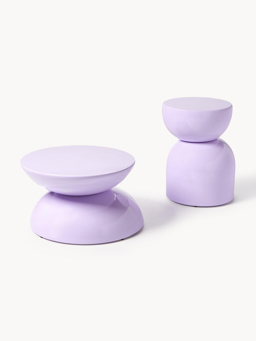 Round In- & Outdoor Side Table Gigi