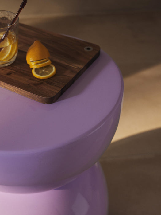 Round In- & Outdoor Side Table Gigi
