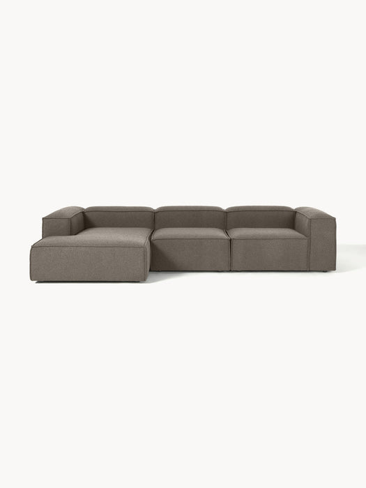 Lennon Bouclé Modular Corner Sofa (4-seater)