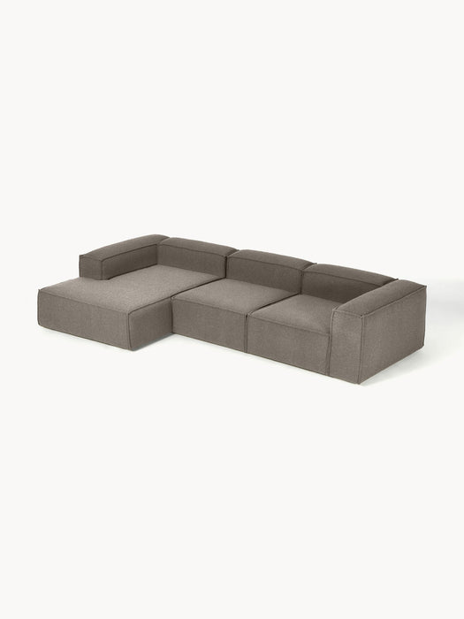 Lennon Bouclé Modular Corner Sofa (4-seater)