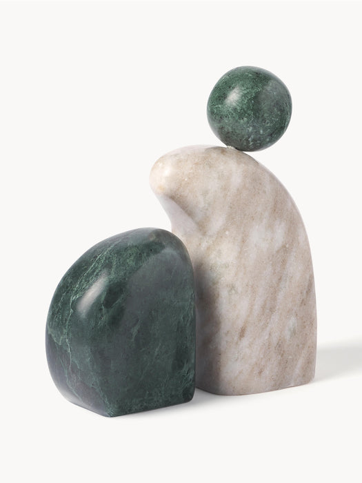 Decorative Marble Objects Nati Set of 2