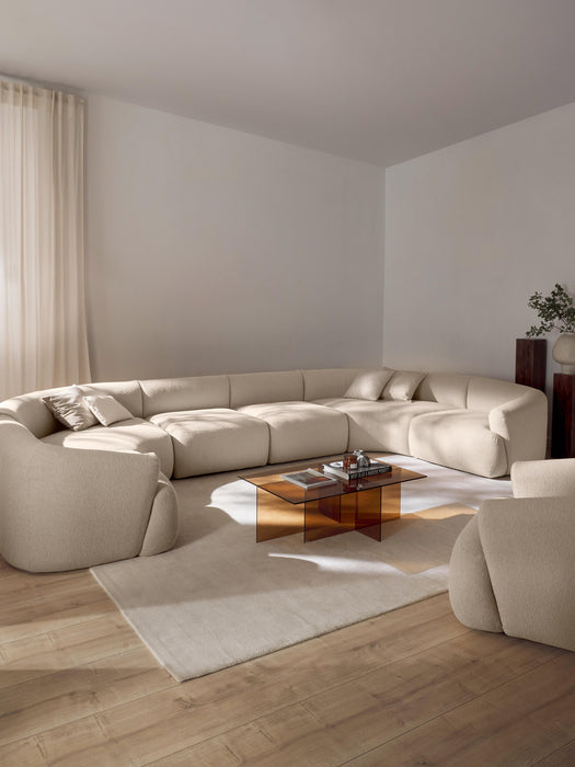 XL Modular Boucl Sofa Sofia