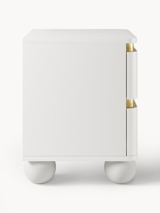 Bedside Table Bumba with Ball Feet