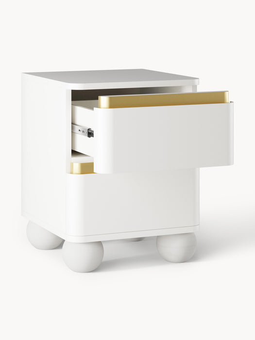 Bedside Table Bumba with Ball Feet