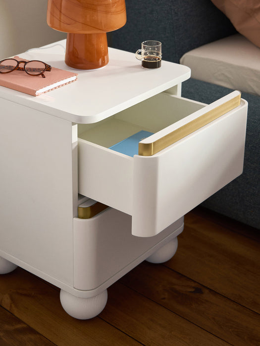 Bedside Table Bumba with Ball Feet