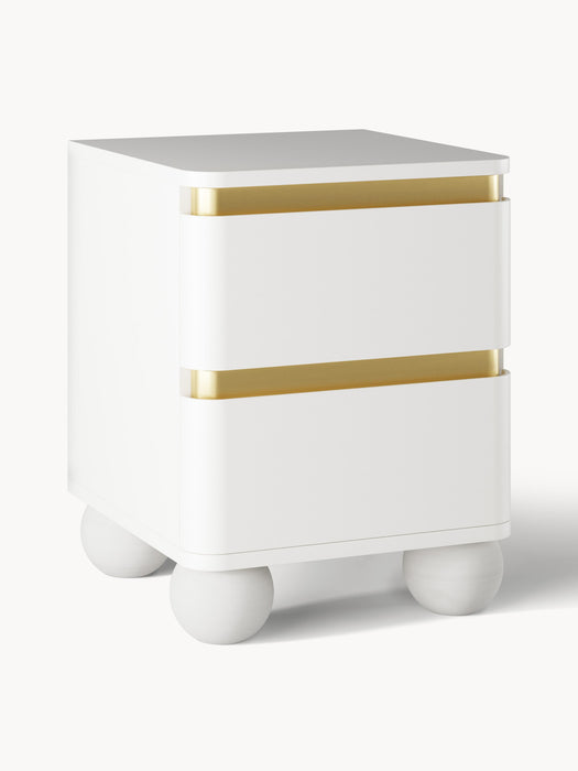 Bedside Table Bumba with Ball Feet