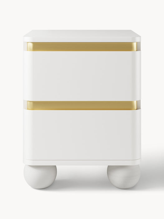 Bedside Table Bumba with Ball Feet