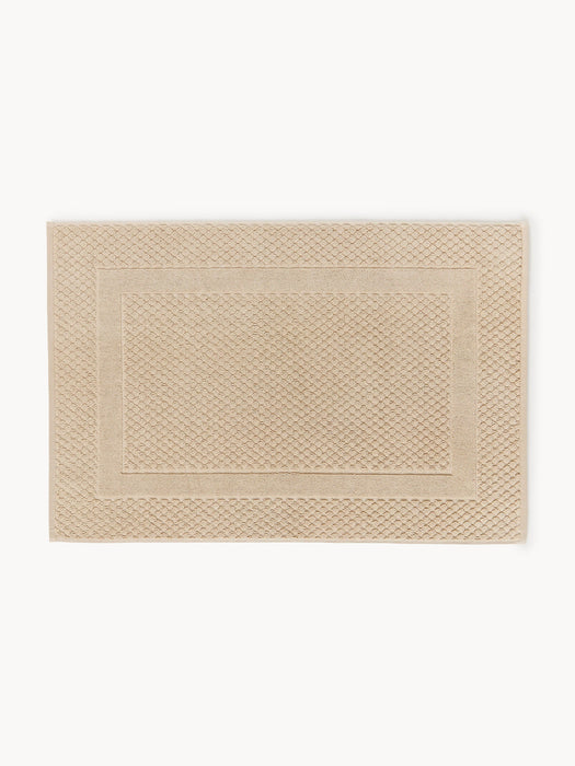 Bath Mat Katharina with Honeycomb Pattern Non-slip