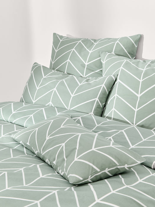 Patterned Cotton Duvet Cover Mirja
