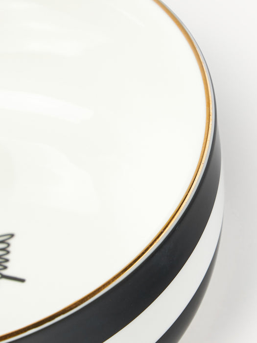 Handmade Porcelain Bowls Lumi Set of 4