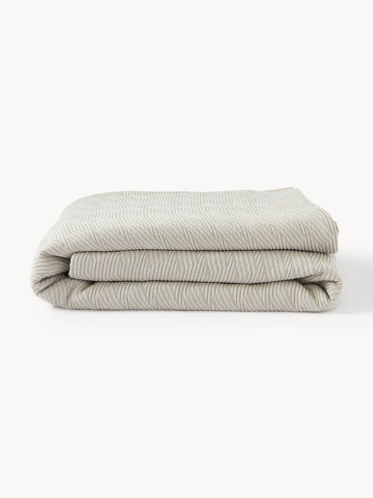 Ebony Cotton Bedspread