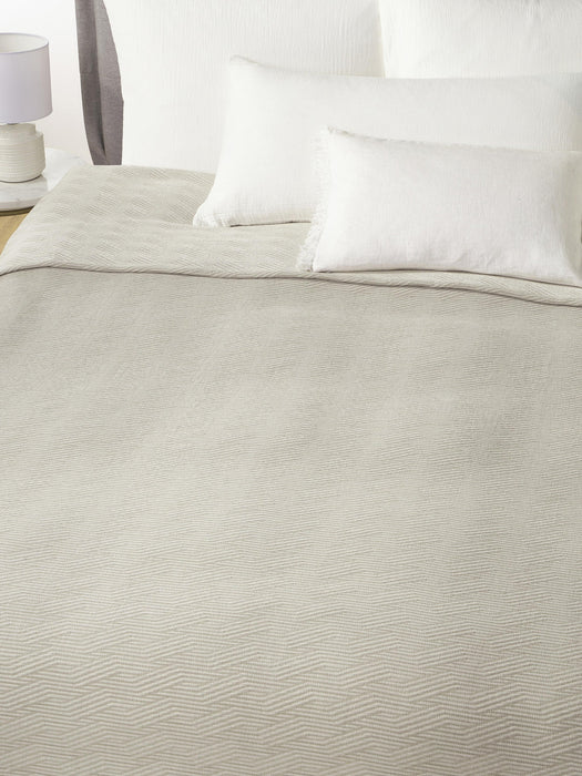 Ebony Cotton Bedspread